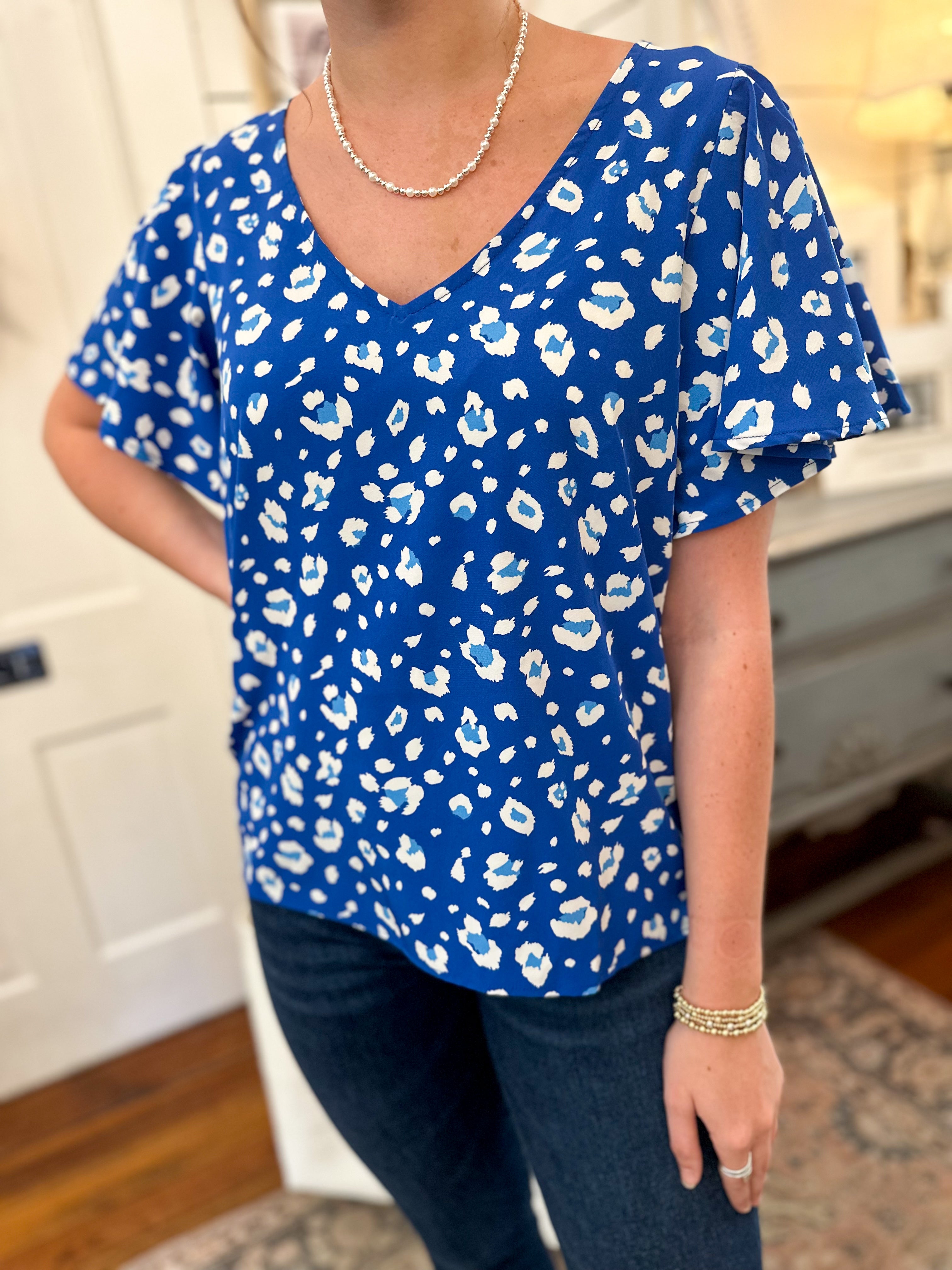 Paisley Party Top Lillie Kay's Boutique