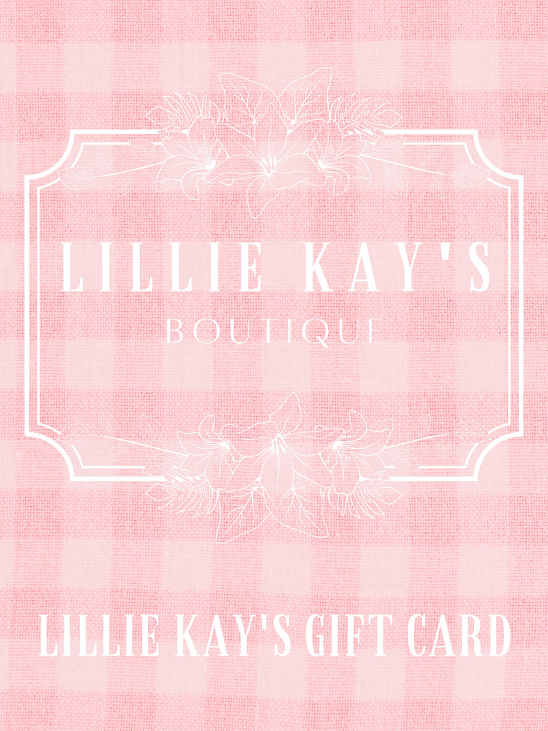 lillie kays boutique gift card