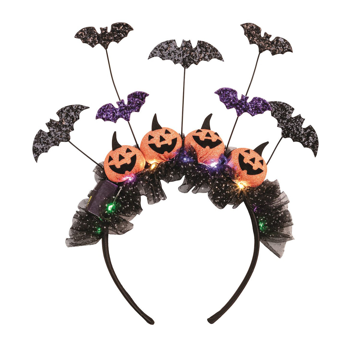 Light Up Pumpkins Headband