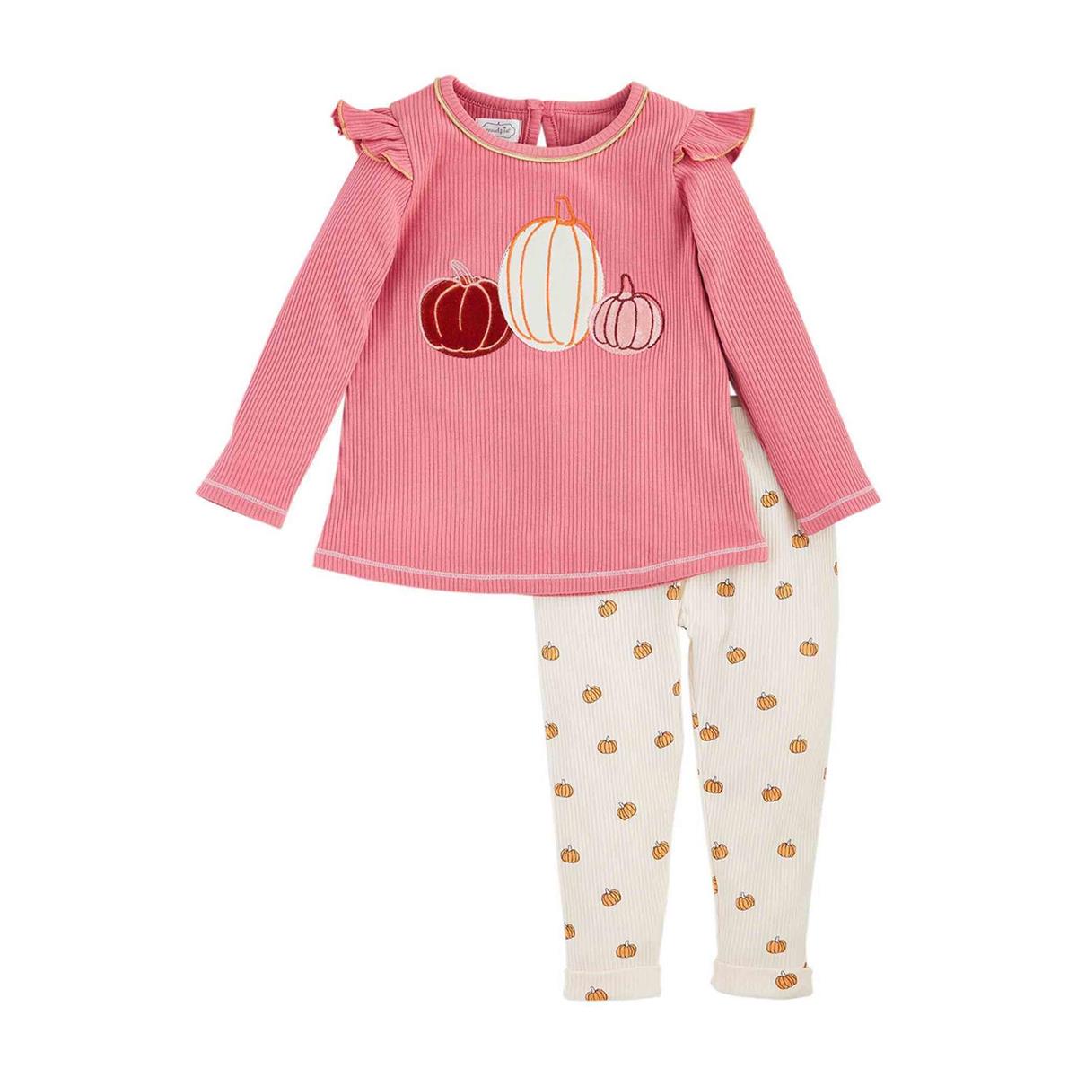 mud pie pumpkin tunic and leggin set