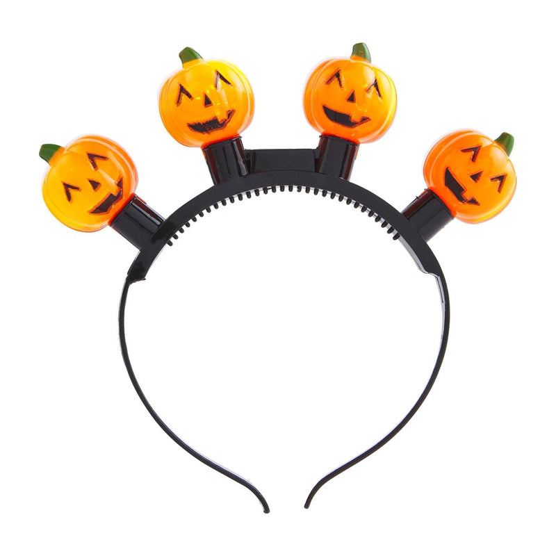mud pie light up pumpkin headband 