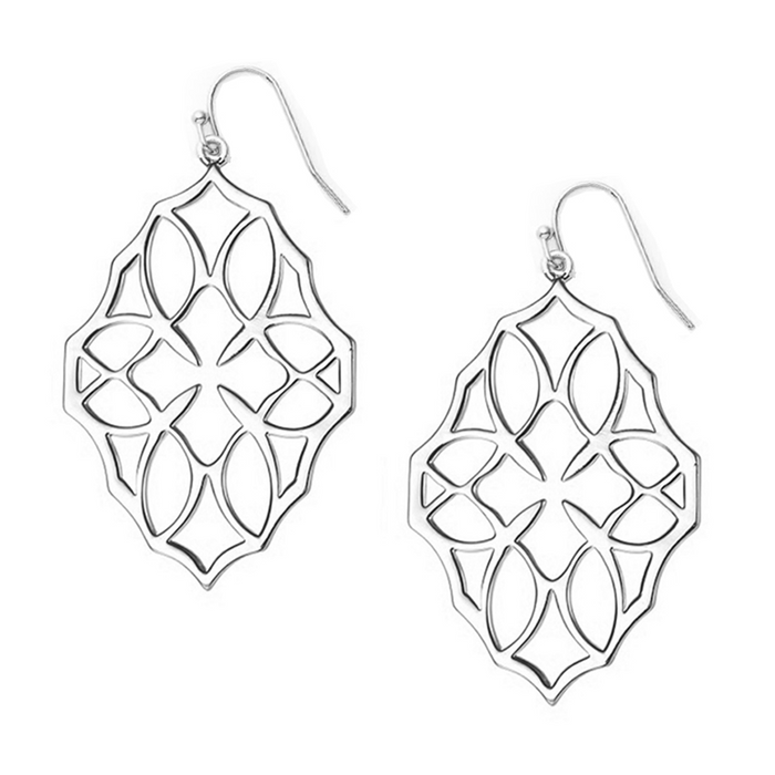 natalie wood designs large believe cross earrings