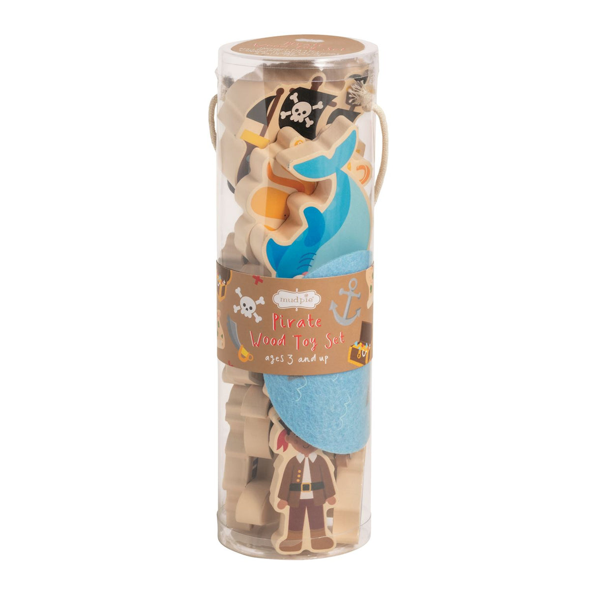 wood pirate theme toys mud pie
