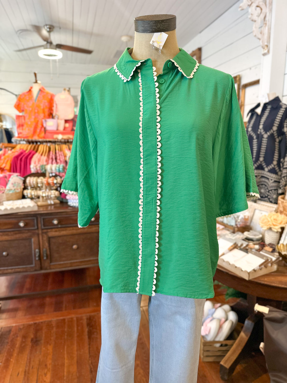 Delaney Top - Green