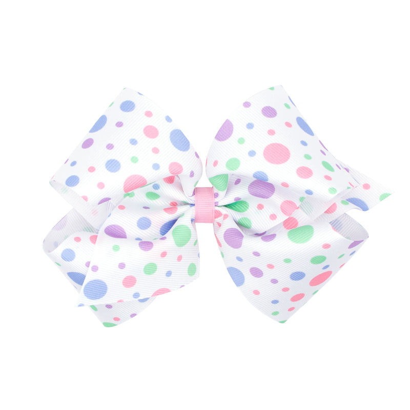 wee ones king size dot easter bow