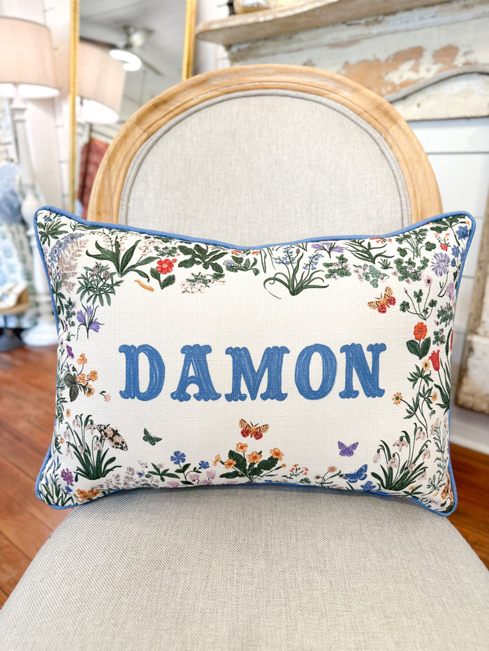 Damon Mille Flower Pillow