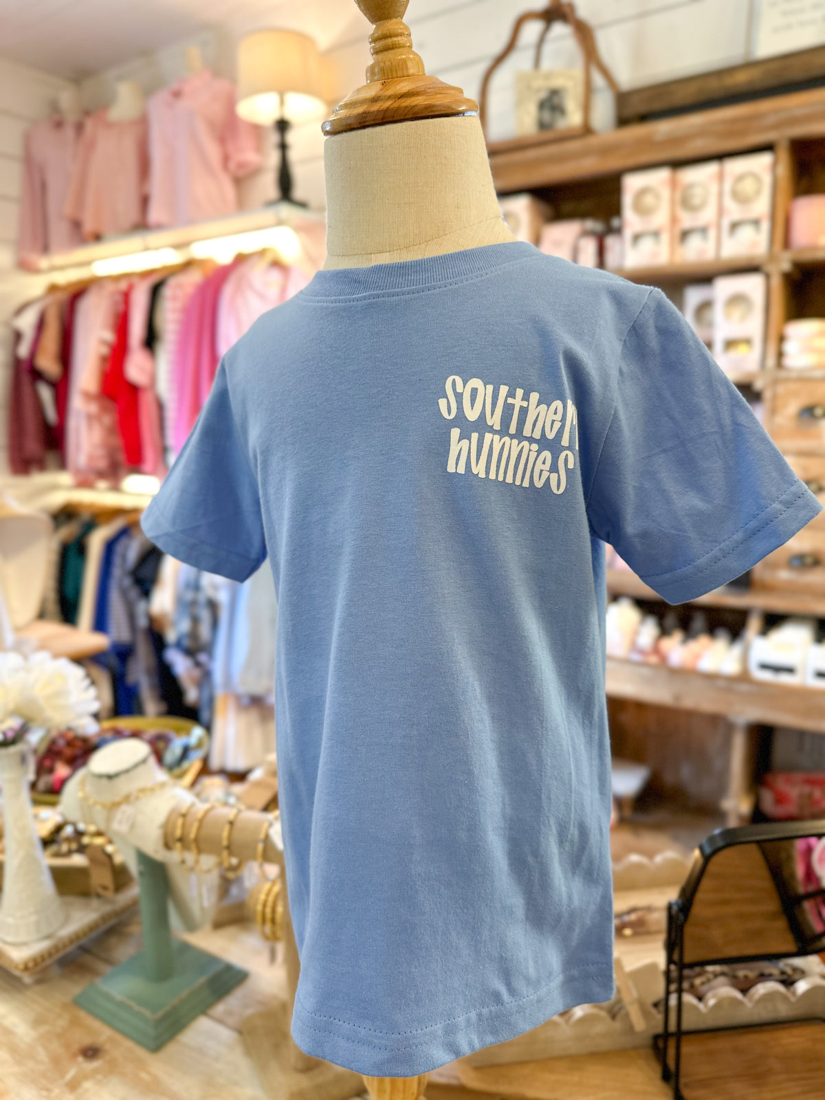 Blue southern Hyde T-shirt blue front 