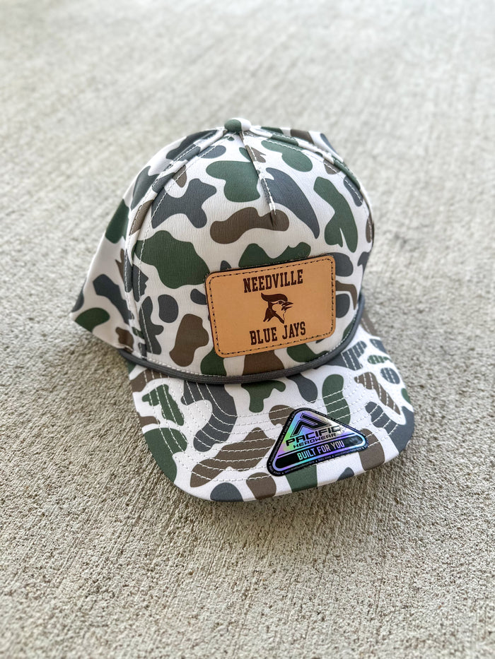 Needville Blue Jays Camo Hat