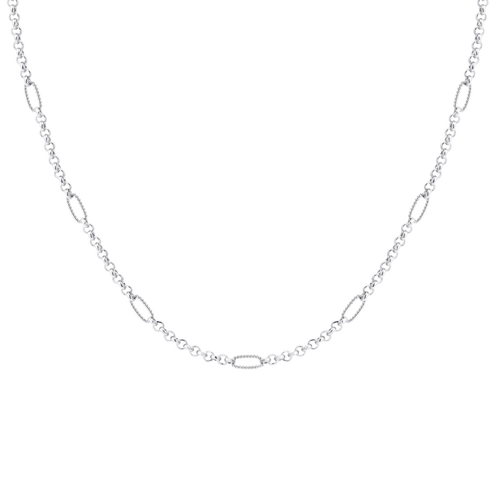 silver eclipse chain layering necklace natalie wood designs