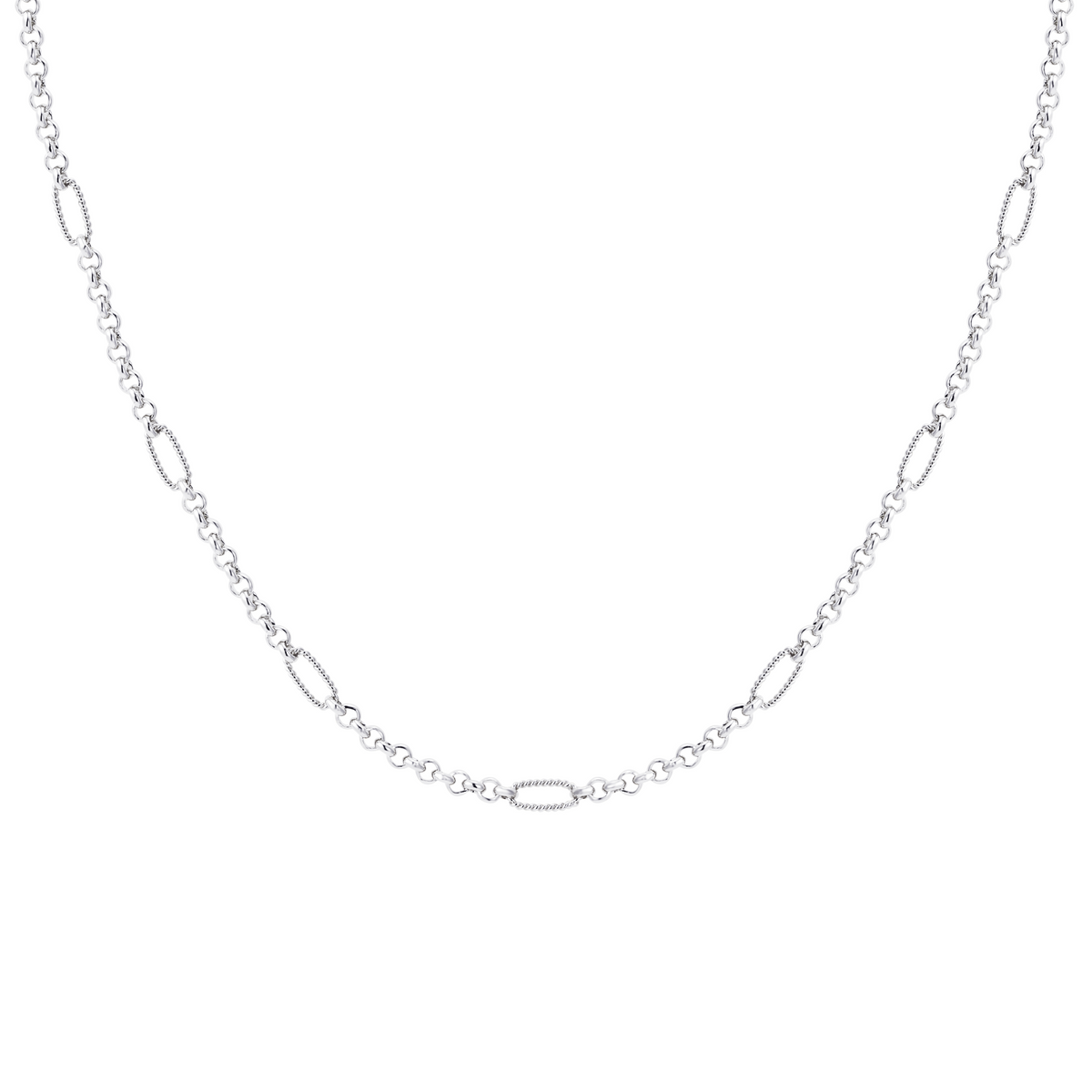 silver eclipse chain layering necklace natalie wood designs