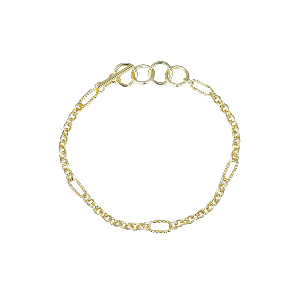 natalie wood designs eclipse gold chain bracelet