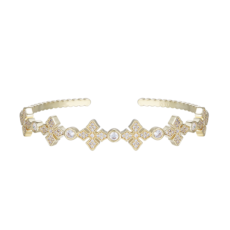 radiant cross cuff bracelet Natalie woods 