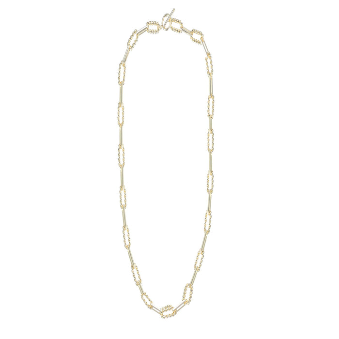 shes spicy chain link necklace gold