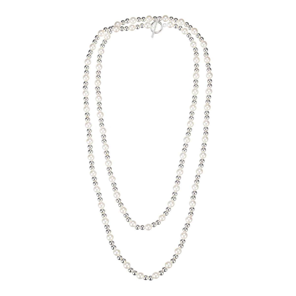 natalie wood designs silver pearl necklace 