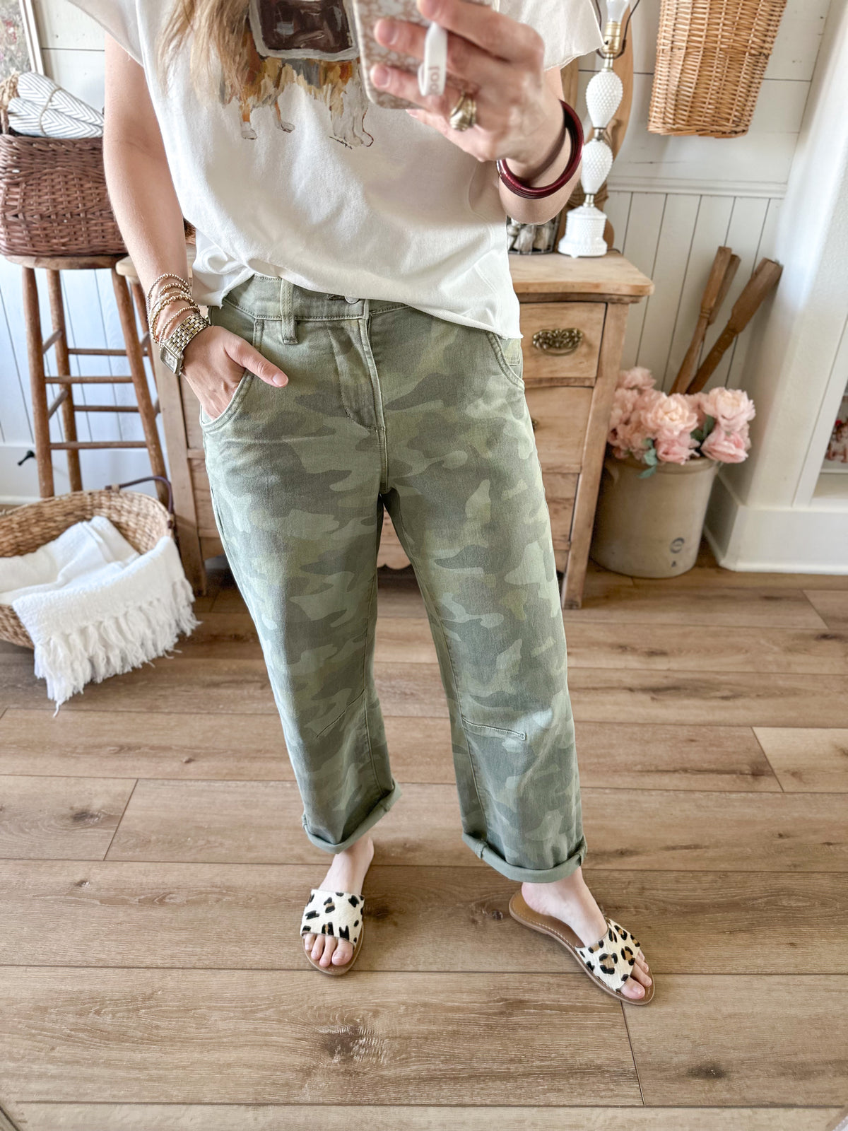 dear john camo barrel jean 
