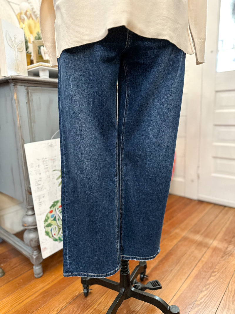 mica denim high rise straight leg jean