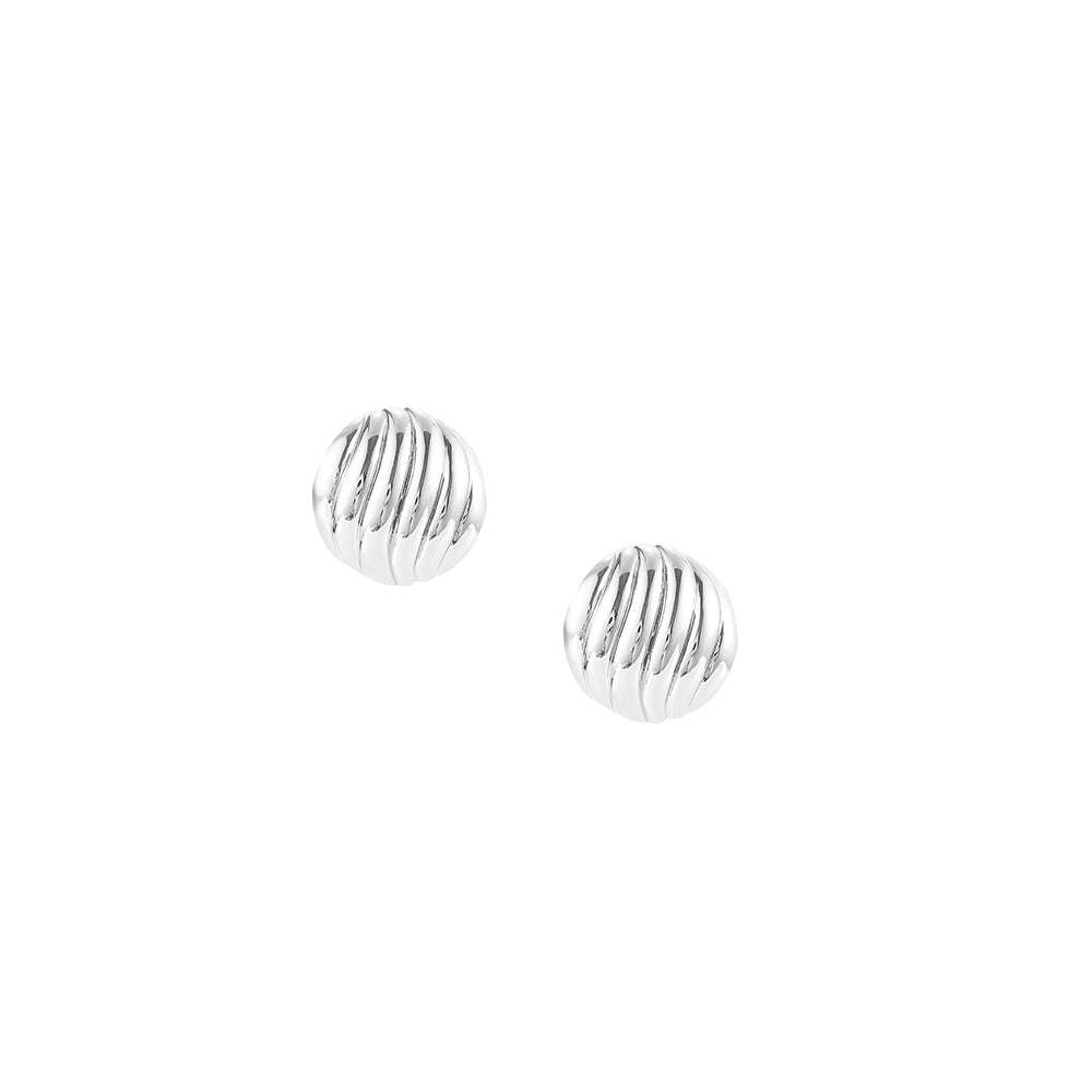 silver eclipse natalie wood earring