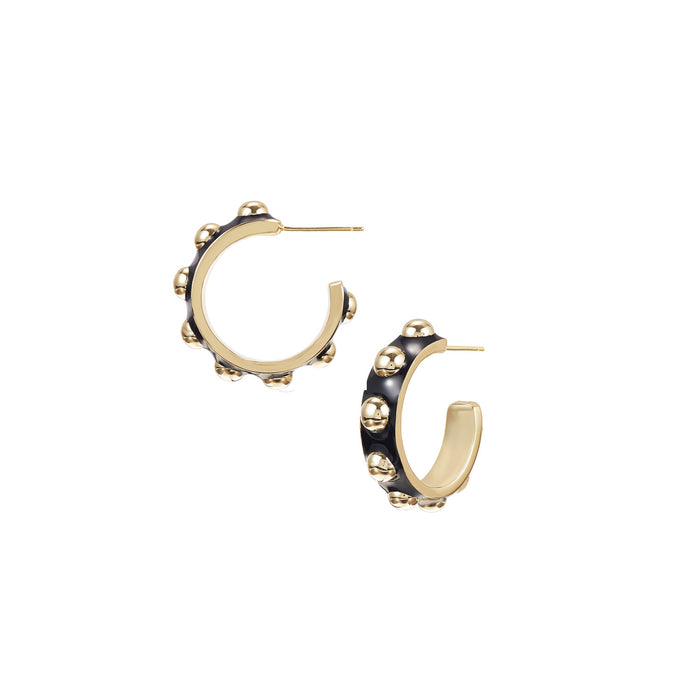 natalie wood designs enchanted black and gold earring 