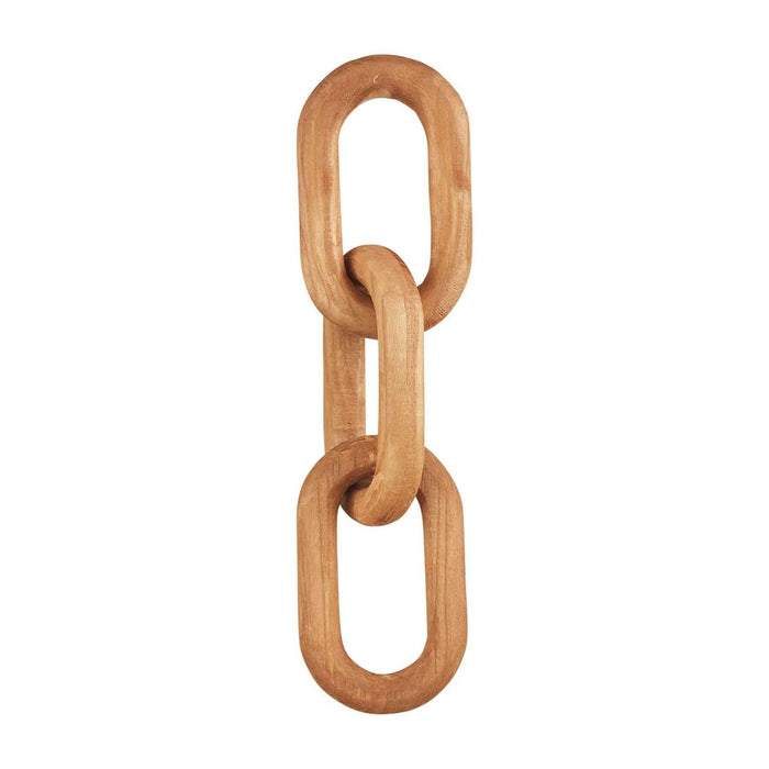 mud pie link decor natural wood 