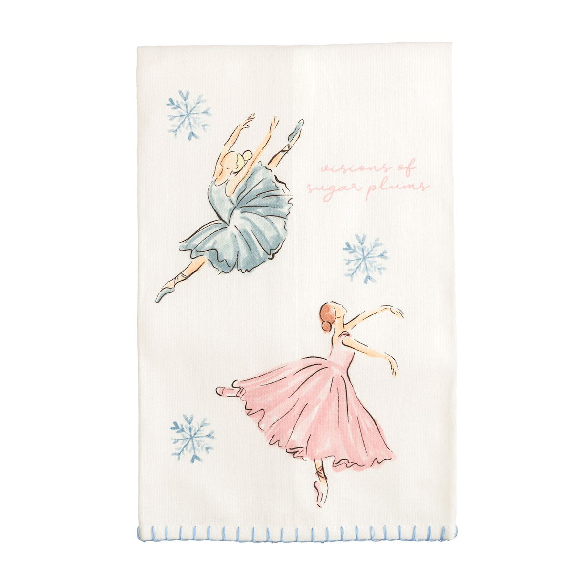 mud pie ballerina sugar plum towel 