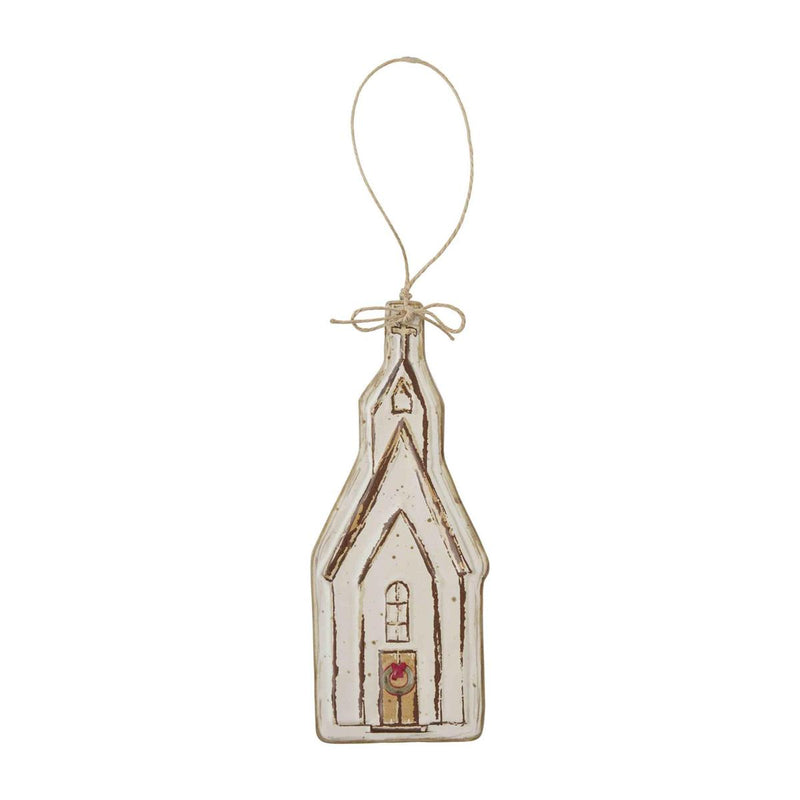MUD PIE CHURCH ORNAMENT 