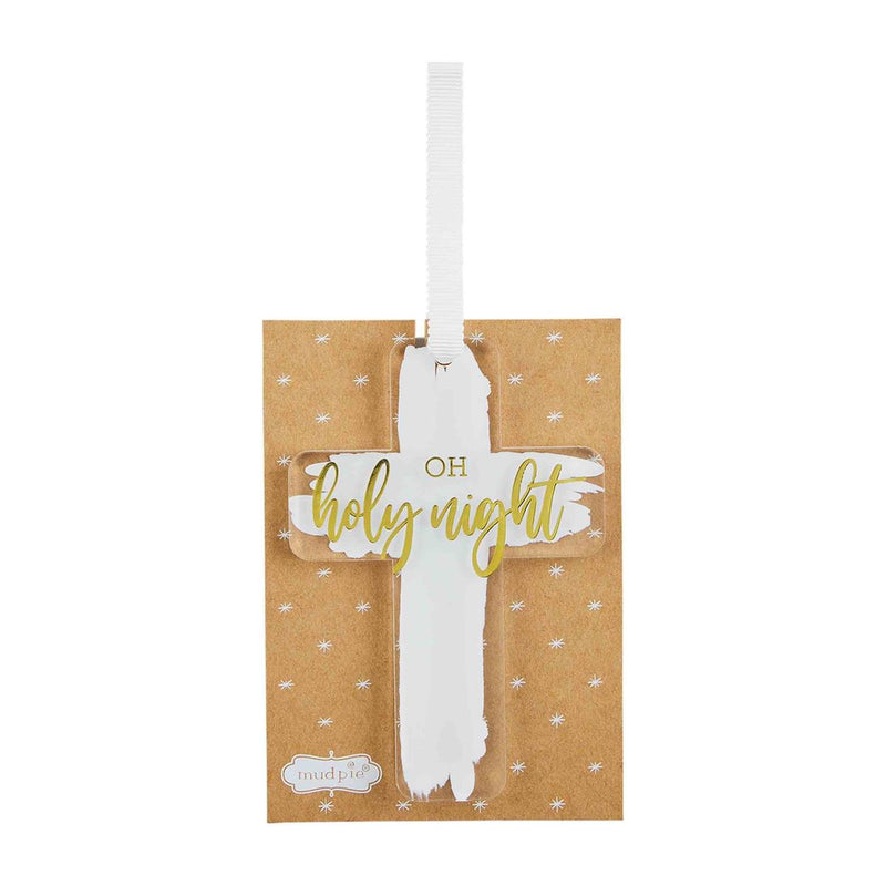 mud pie oh holy night ornament