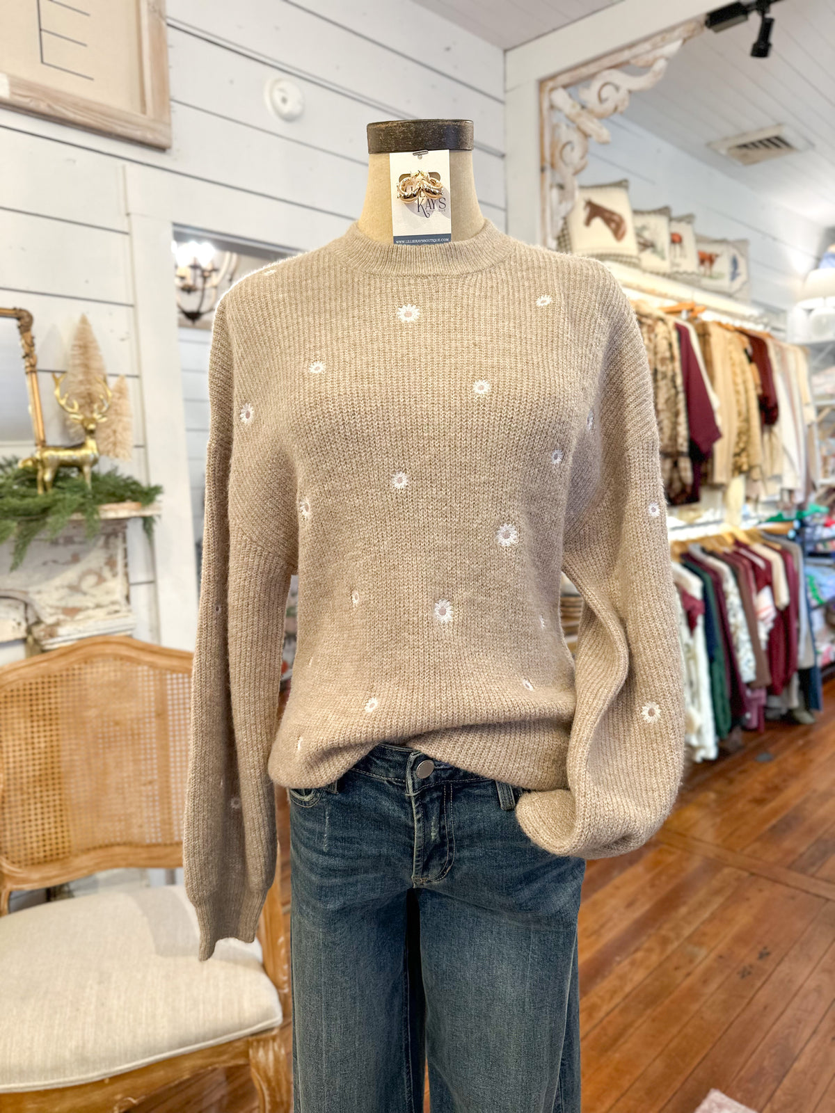 Daisy Sweater Top
