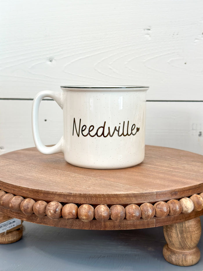 Needville tx coffee mug with heart