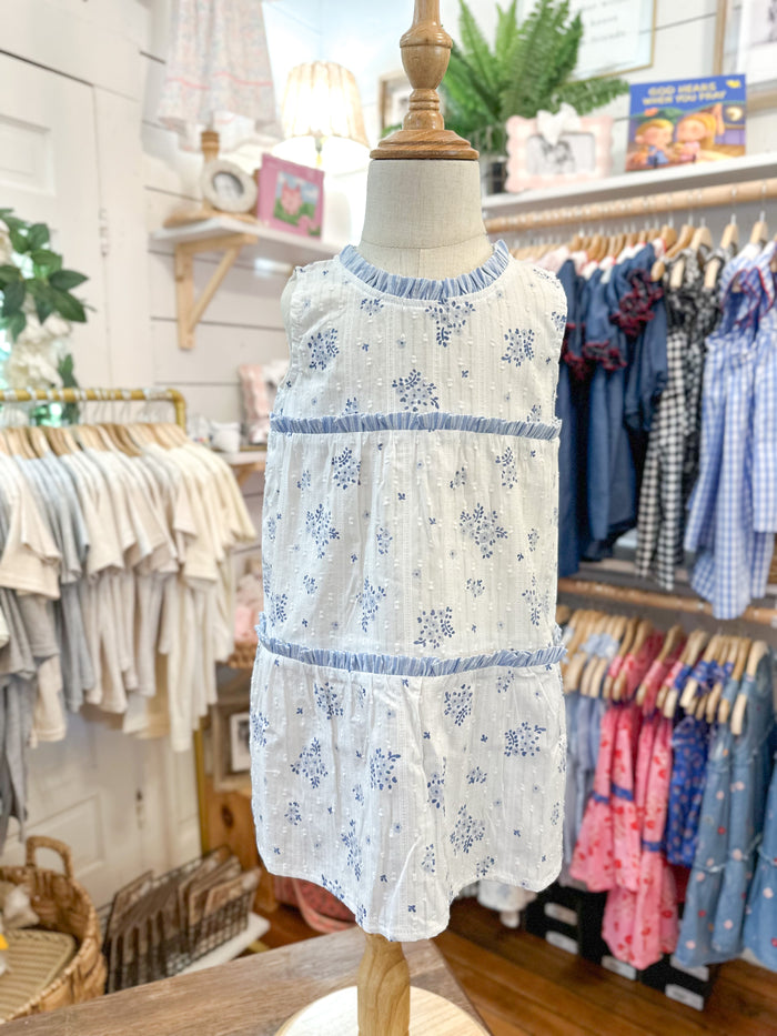 Blue Floral Dress [Kids]
