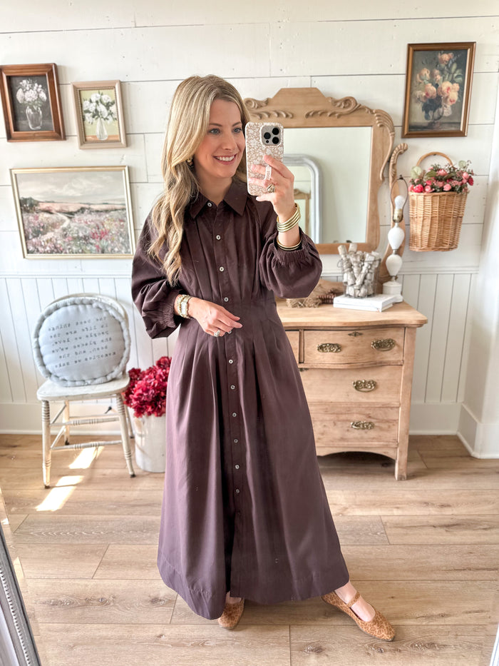 Josie Dress - Brown