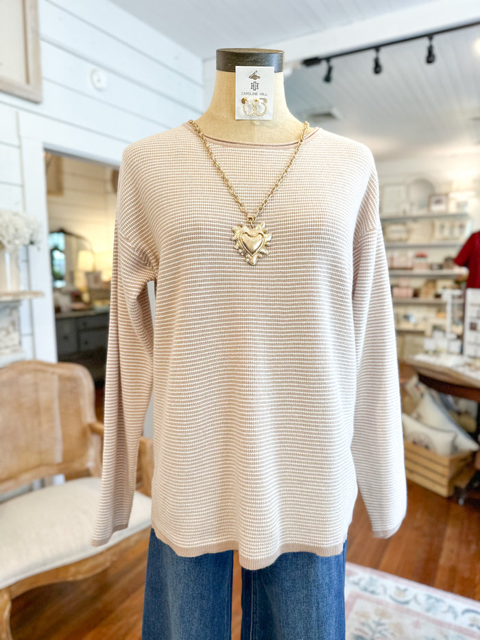 Kelly Top - Taupe