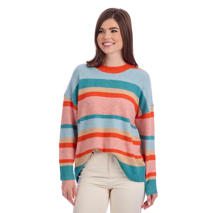 mud pie multi color sweater