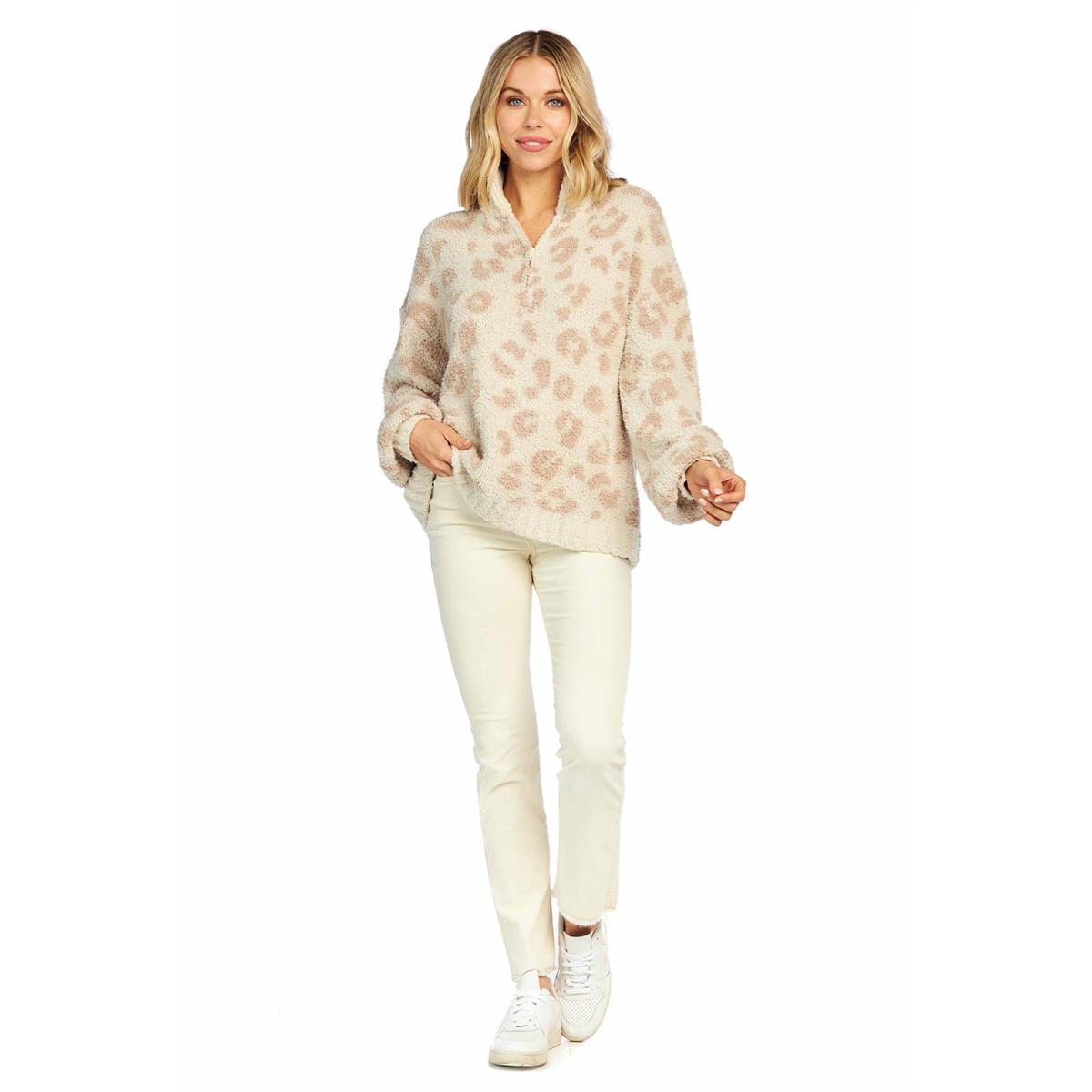 mud pie penelope pullover in cream