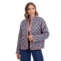 mud pie block print jacket 