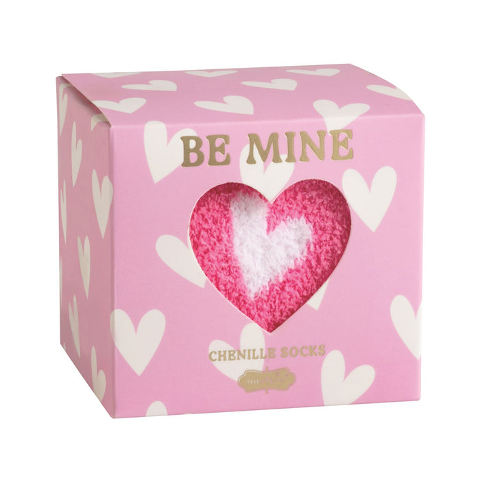 mud pie pink heart soft socks in gift box 