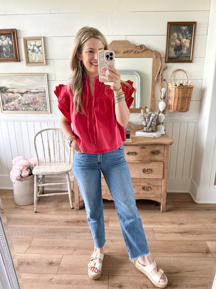 Marley Top - Red