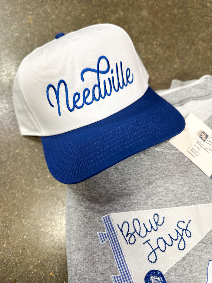 Needville script hat 
