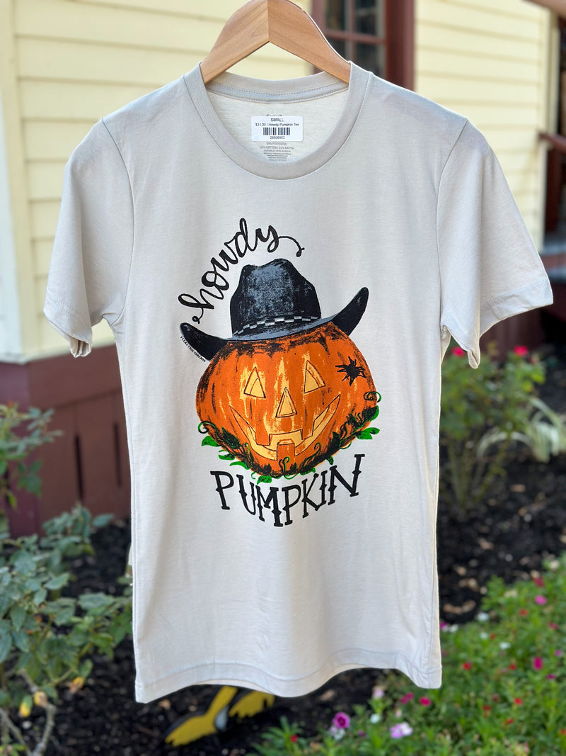 howdy pumpkin tee texas true threads
