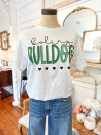 Boling Bulldogs Heart Tee