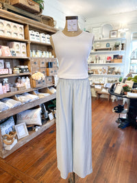 Paris Pant - Aqua