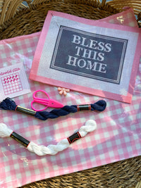 bless this home needlepoint kit 