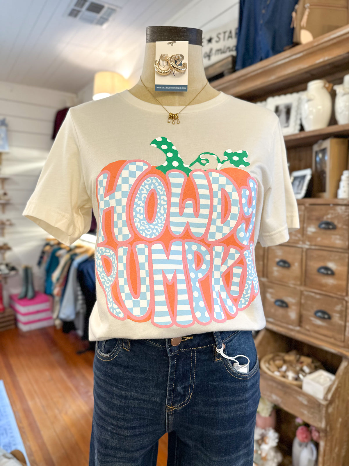 Howdy Pumpkin Tee