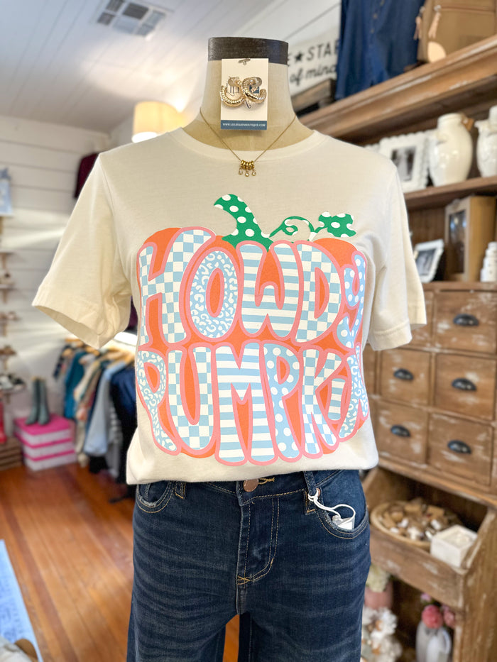 Howdy Pumpkin Tee