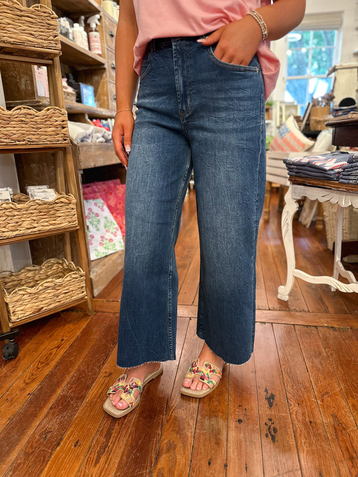 dear john wide leg crop jean 