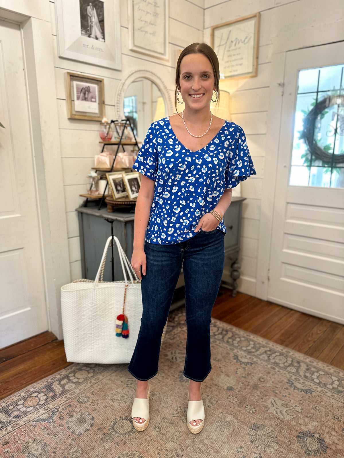 Paisley Party Top Lillie Kay's Boutique