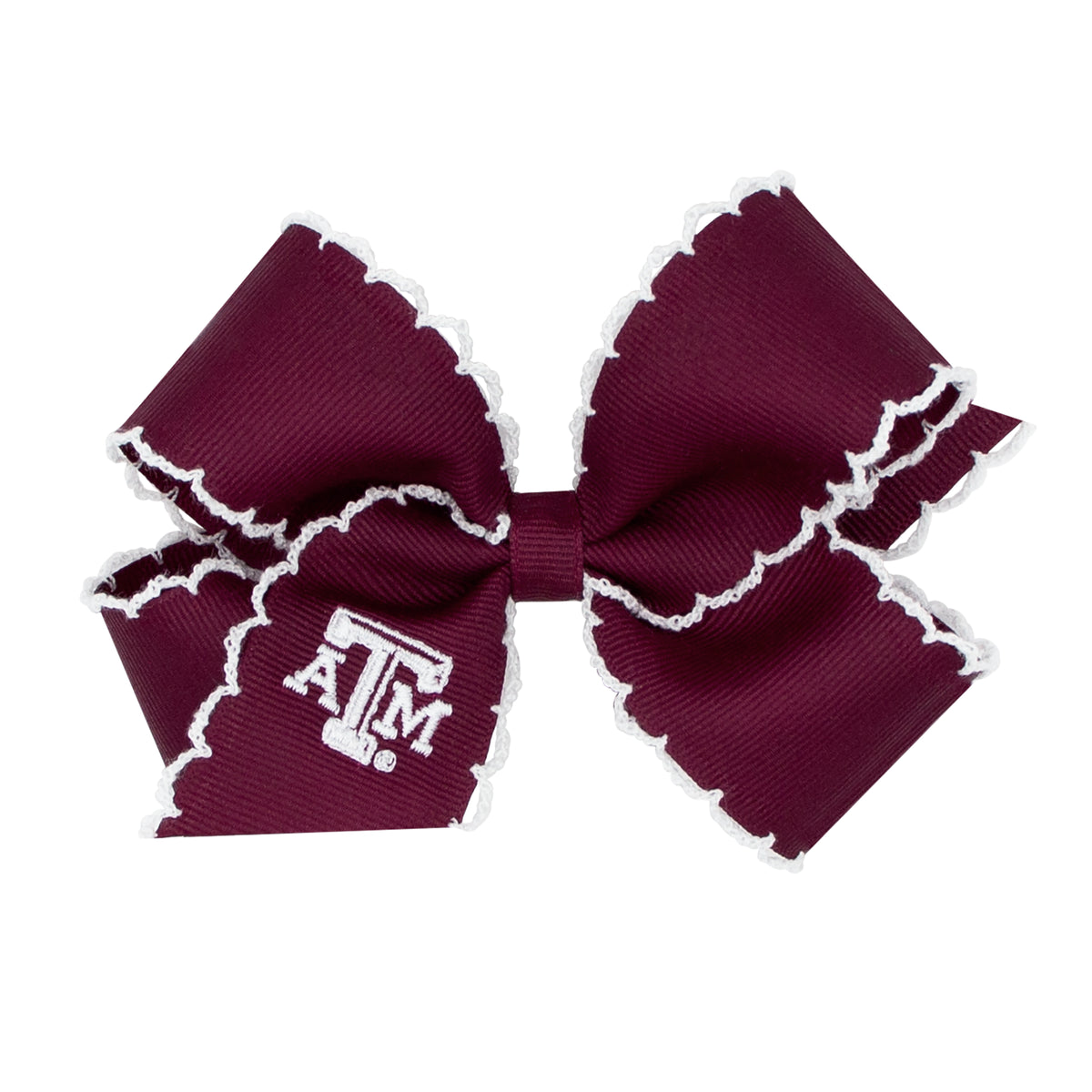 wee ones texas aggie hair bow