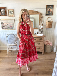 Kassidy Dress - Red