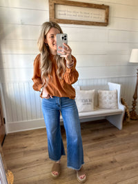 wide leg, crop flare jean