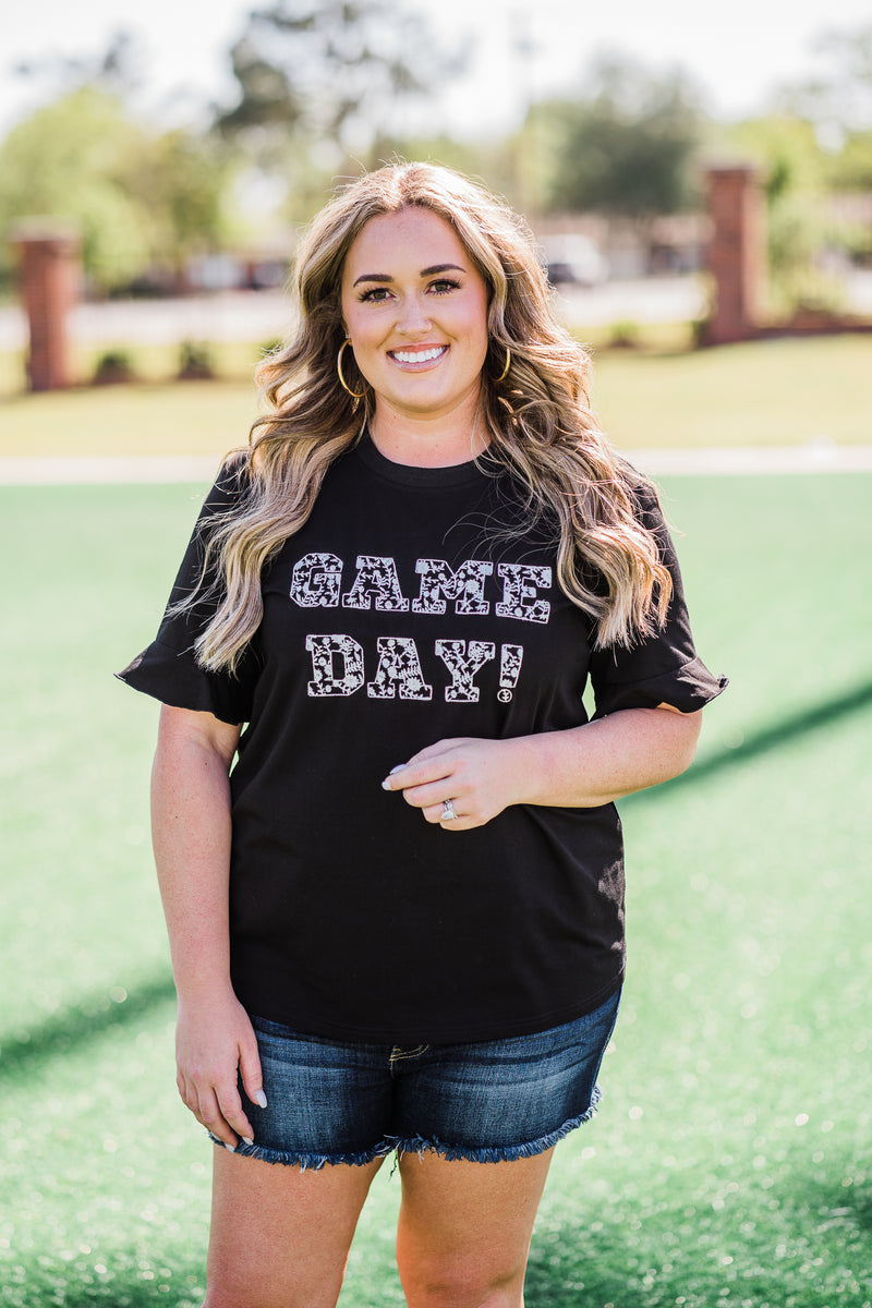 layerz clothing game day tee in black 