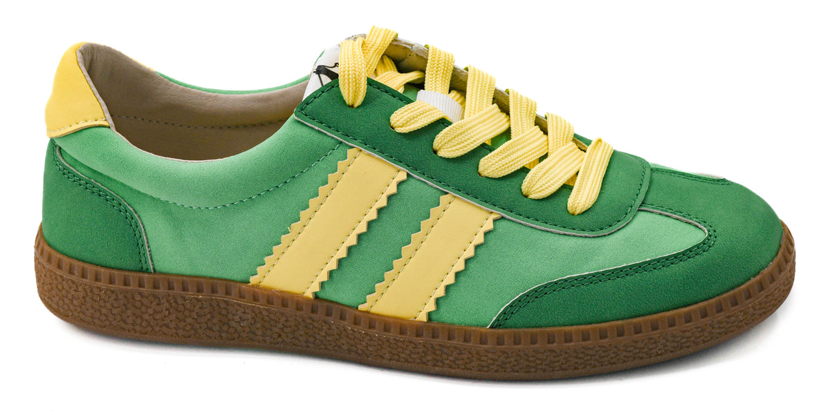 heads up corkys sneakers 
in green 